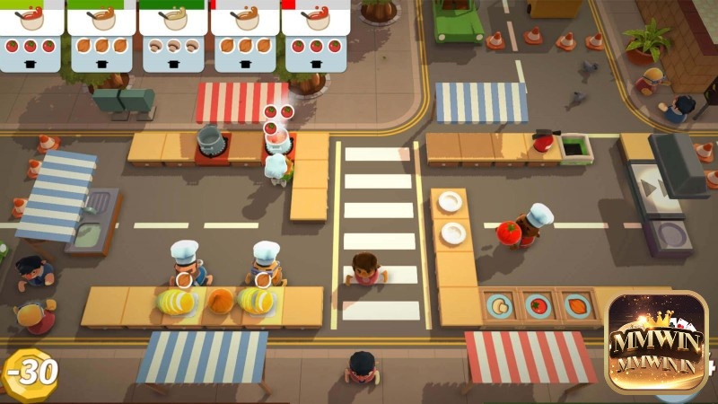 Phối hợp nấu ăn “drama” trong Overcooked