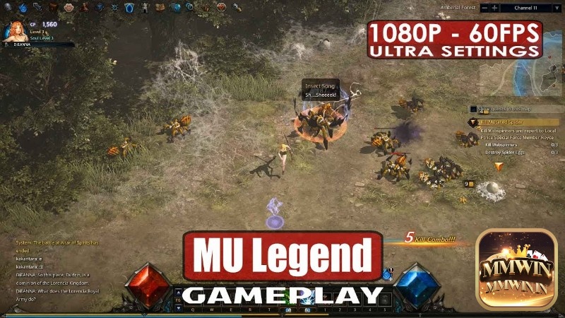 MU Legend hấp dẫn nhờ đồ họa 3D, lối chơi chặt chém tốc độ cao, phù hợp game thủ thích ARPG hiện đại