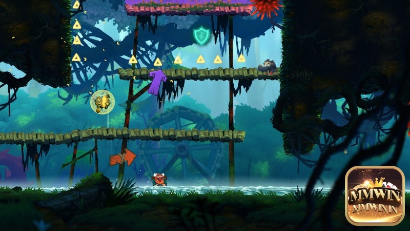 Oddmar gây ấn tượng với đồ họa 2D vẽ tay tuyệt đẹp và lối chơi platformer phiêu lưu đầy màu sắc