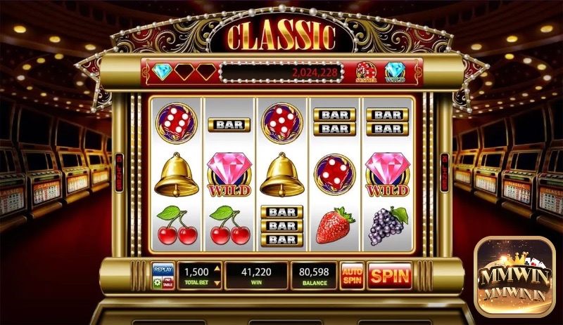 Slot 5 cuộn chủ đề hoa quả kết hợp biểu tượng cổ điển với đồ họa 3D và hiệu ứng âm thanh hiện đại
