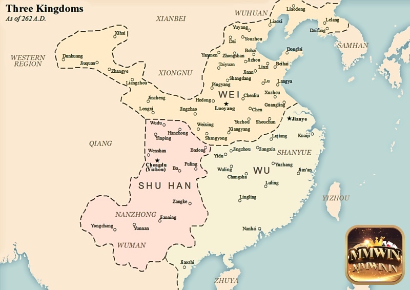 Cái nhìn tổng quan về bối cảnh lịch sử Tam Quốc, nơi game Total War: Three Kingdoms xây dựng nền tảng cho hệ thống nhân vật và diễn biến chính trị phức tạp.