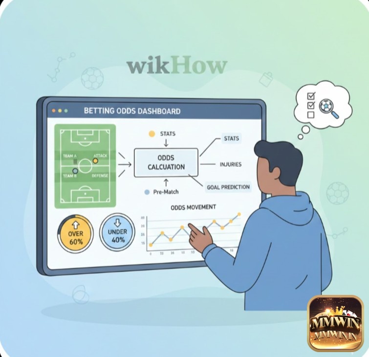 Chuyên gia nhà cái phân tích yếu tố đội bóng, đưa ra tỷ lệ Tài Xỉu cân bằng để người chơi đặt cược
