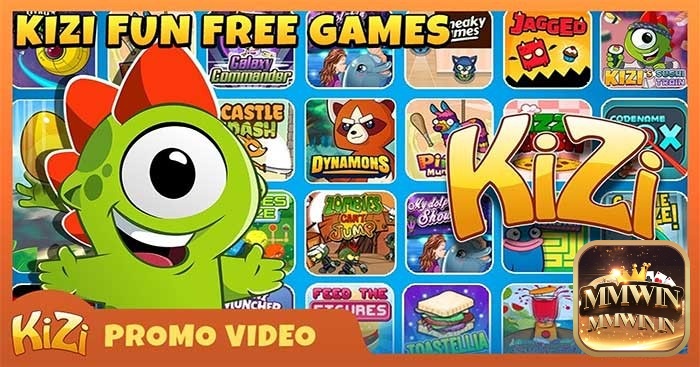 Nền tảng Kizi với các game casual trực tuyến nhiều màu sắc