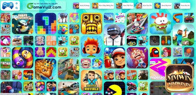 Game 24H cung cấp nhiều trò chơi trực tuyến tiếng Việt