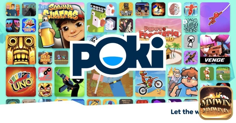 Nền tảng Poki với nhiều game online chơi ngay trên trình duyệt