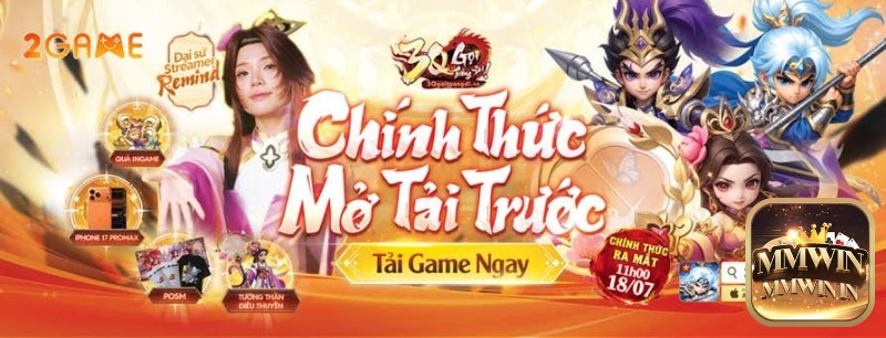 3Q Gọi Tướng Đi kết hợp đồ họa Chibi sống động, sáu phe chiến thuật và hệ thống phúc lợi dồi dào