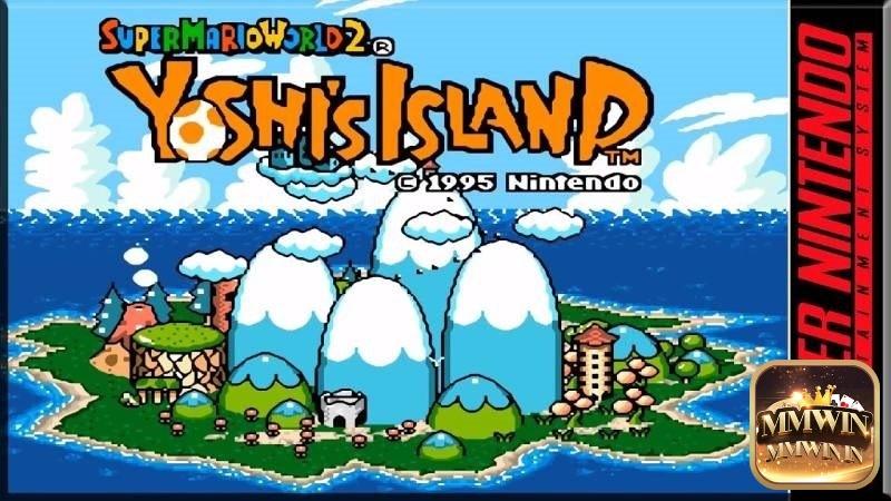 Yoshi's Island gây ấn tượng bằng đồ họa như tranh vẽ và màn chơi sáng tạo