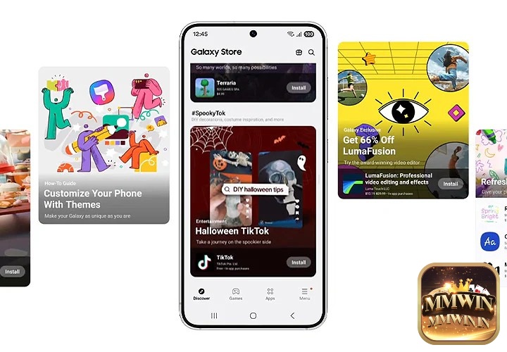 Galaxy Store có kho game và ưu đãi riêng dành cho thiết bị Samsung
