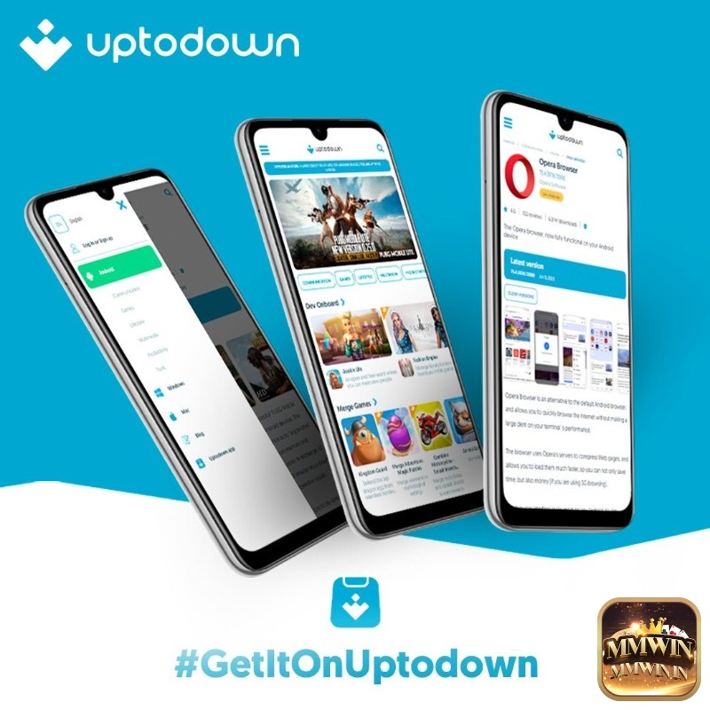 Uptodown hỗ trợ tải và quản lý nhiều định dạng ứng dụng Android