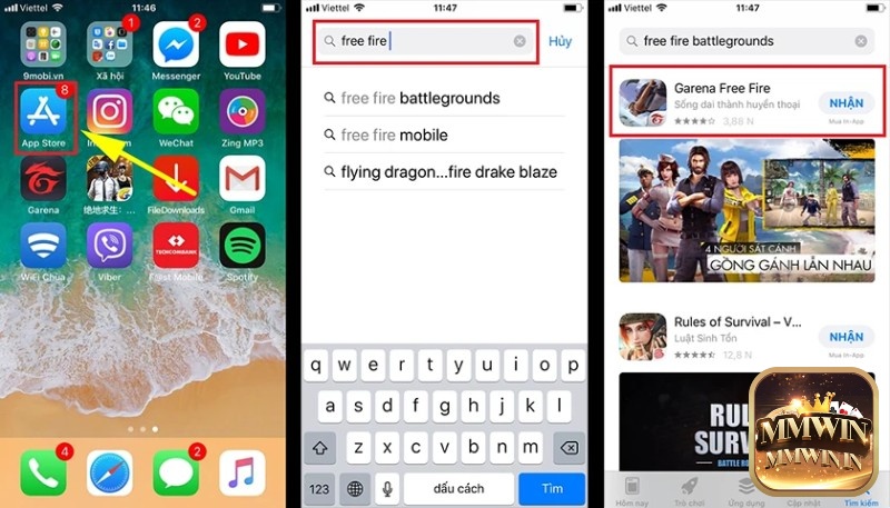 Tải free fire game mobile hay trên iPhone và iPad trực tiếp từ App Store